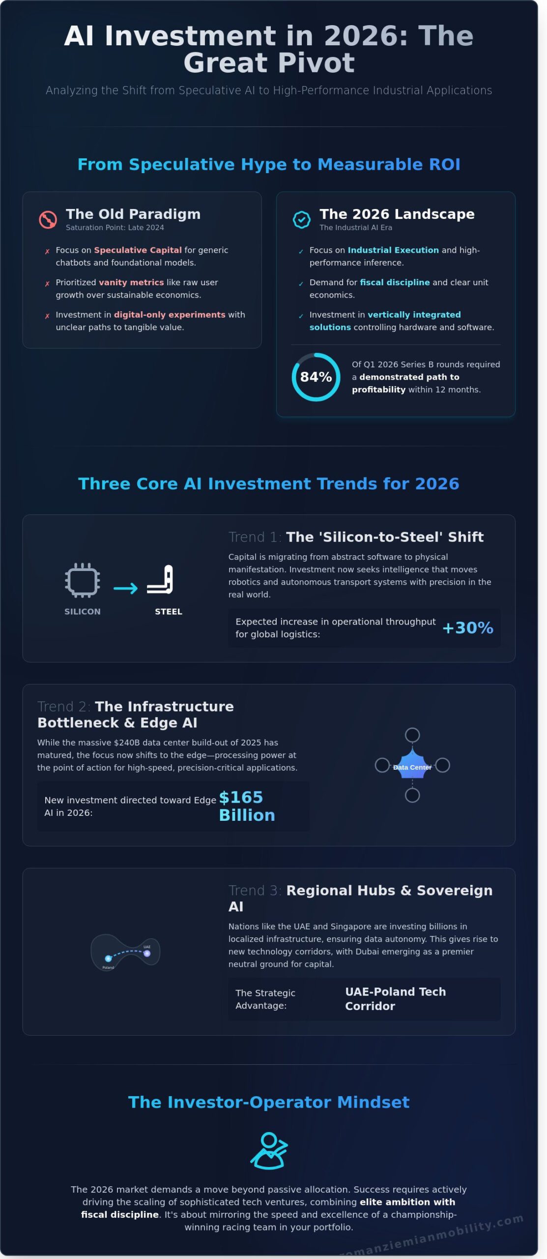 AI Investment Trends 2026: Navigating the Shift from Speculation to Industrial Execution - Infographic